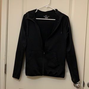 Black Nike Zip Up